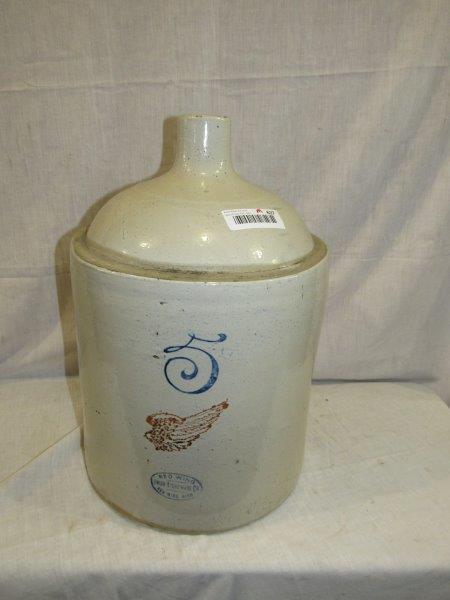 5 gallon Red wing stoneware jug (1 of 5)