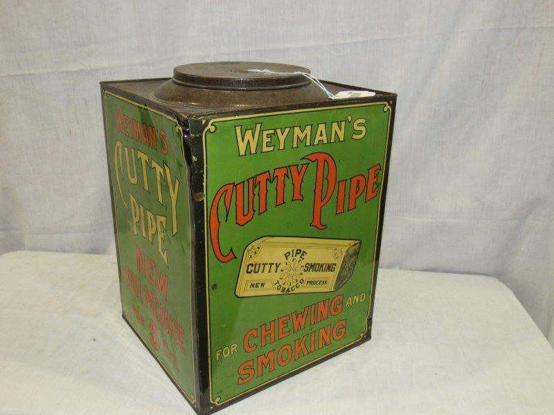 Weyman's Cutty Pipe tobacco tin (1 of 3)