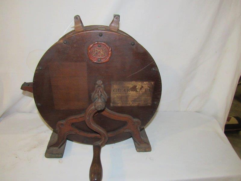 1890s English industrial Spong knife cleaner / (1 of 7)