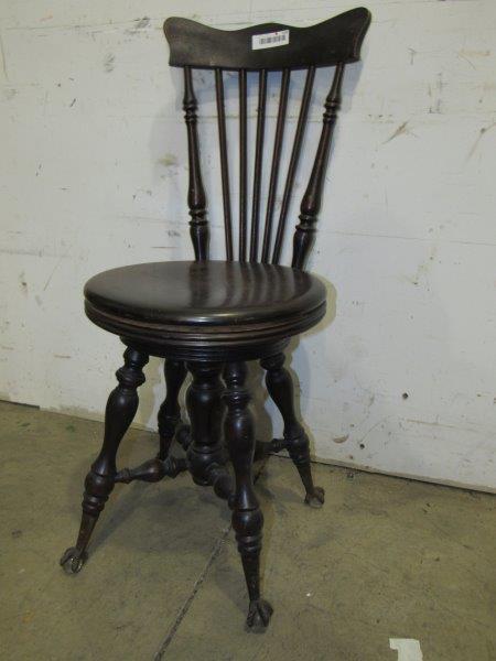 High back piano stool (1 of 5)