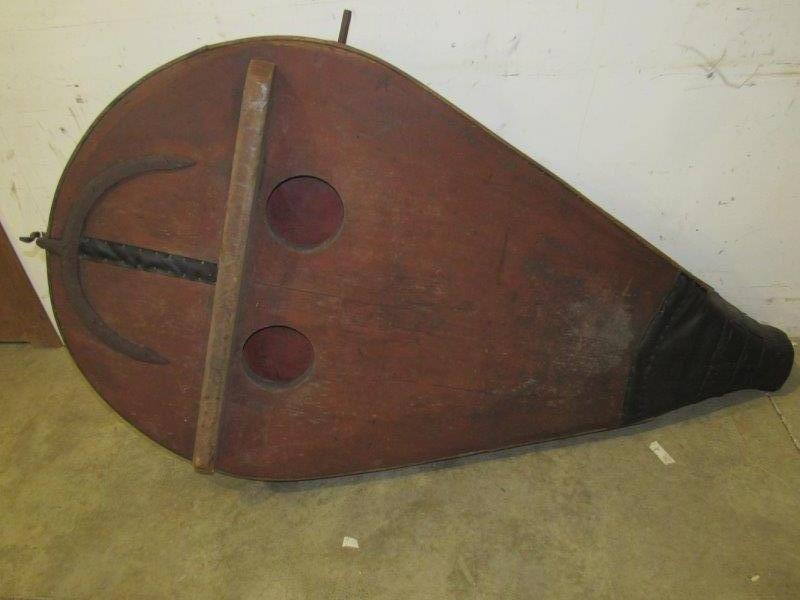 Impressive Early large blacksmith bellows (1 of 7)