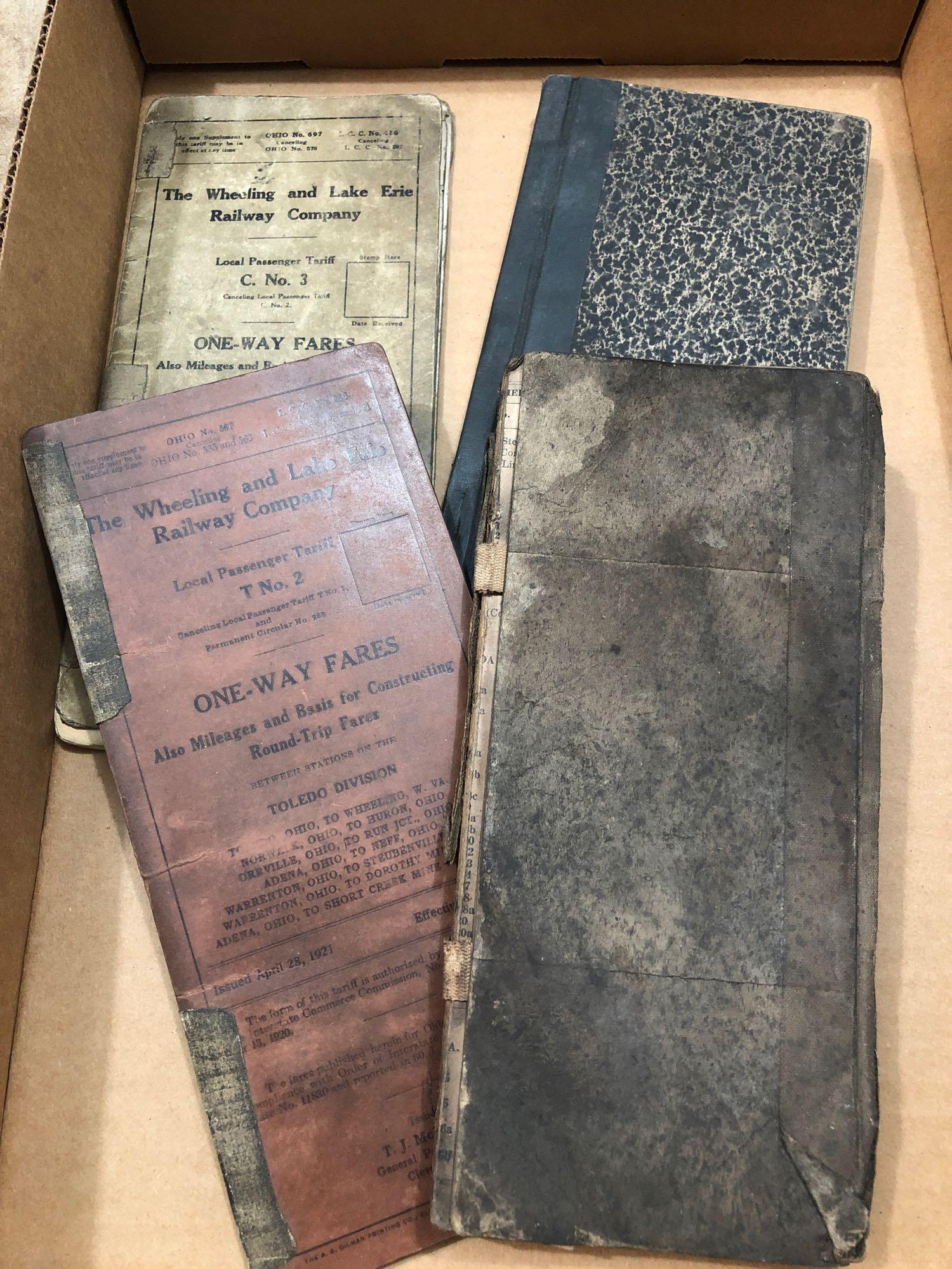 1920s Railroad Ephemera Lot (1 of 2)