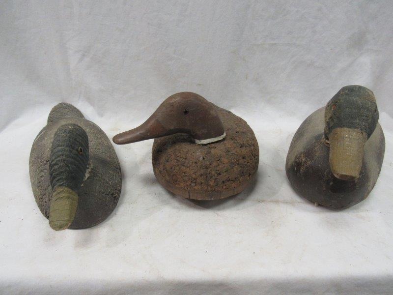 3-wooden duck decoys (1 of 9)