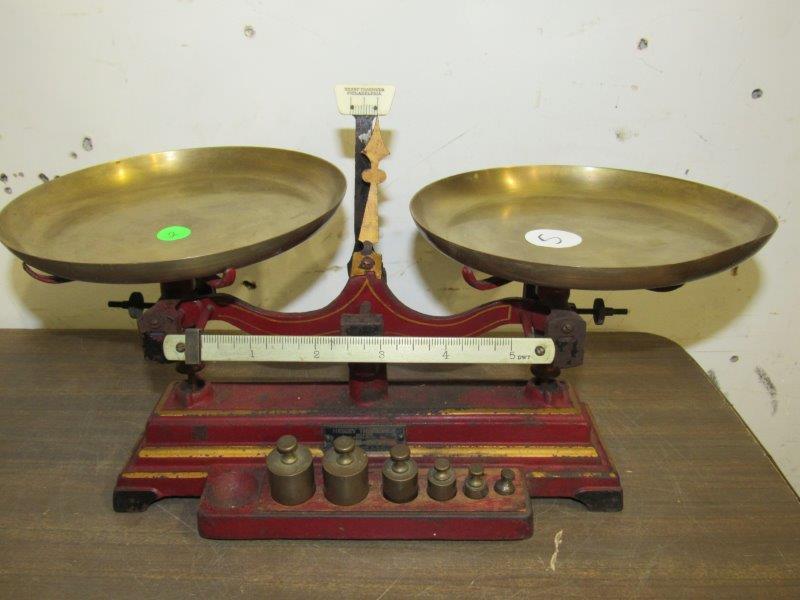 Henry Troemner scales (1 of 3)