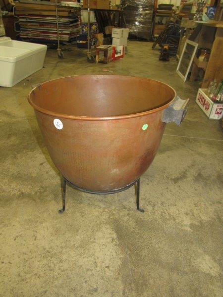 Copper Kettle on stand (1 of 3)