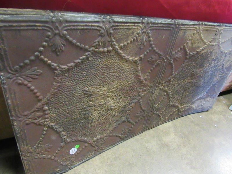 5- tin embossed ceiling tiles/ panels (1 of 6)