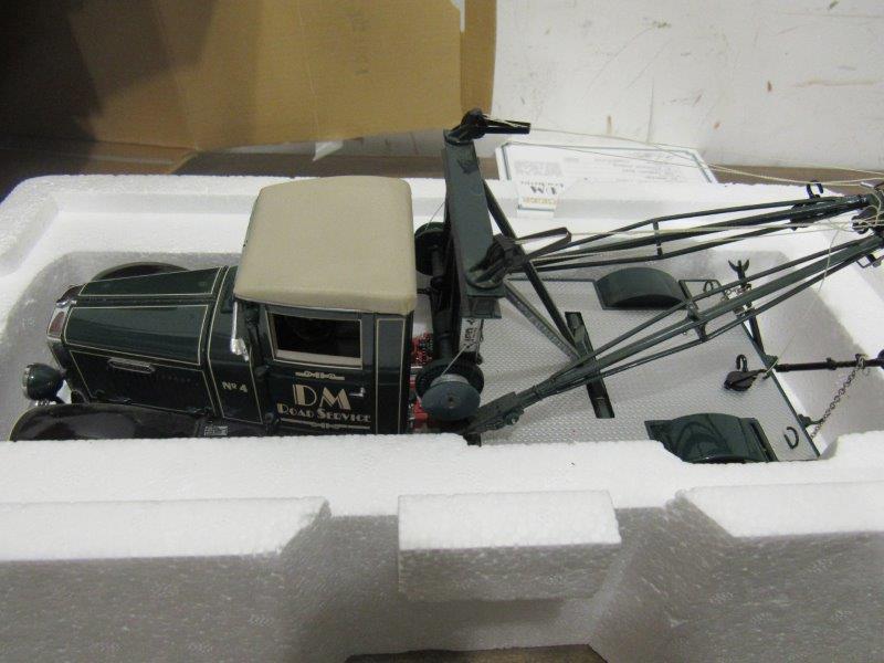 Danbury Mint 1930 International wrecker: TBA