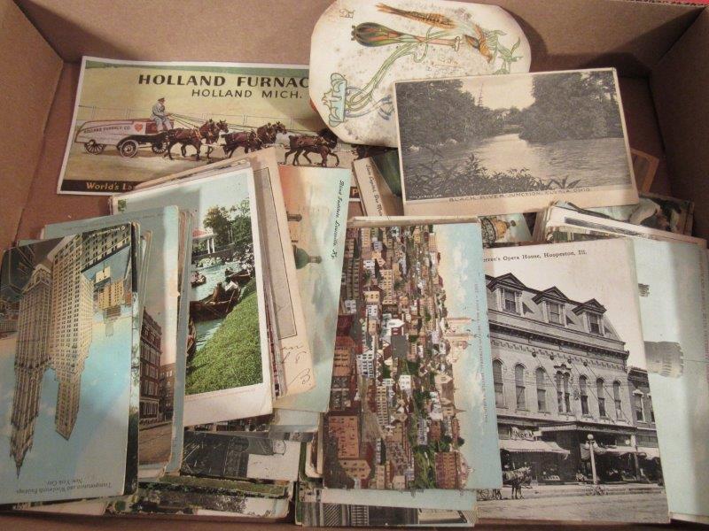 Huge lot of early 1900's postcards (1 of 5)