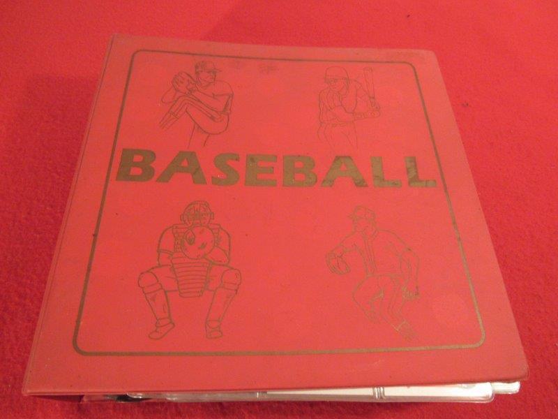 500+ Early Baseball Card in binder & Lou Gehrig 25c (1 of 8)
