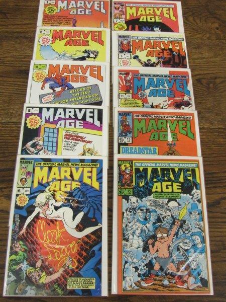 Lot of 10 various Marvel Comic books sealed (1 of 4)