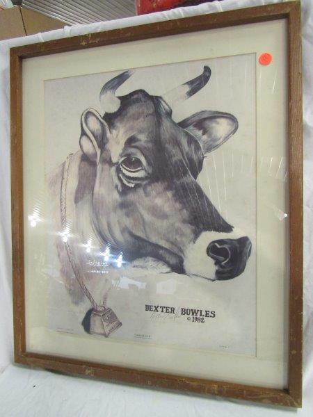Dexter Bowles 1982 " Saw Bessie" Print framed (1 of 7)
