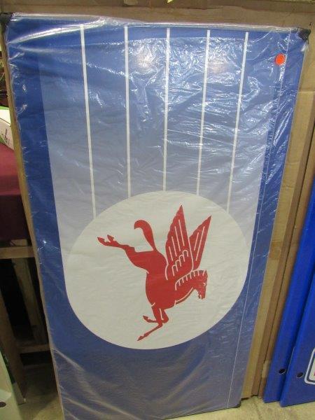 New Old stock Mobil gas pump panel (1 of 3)