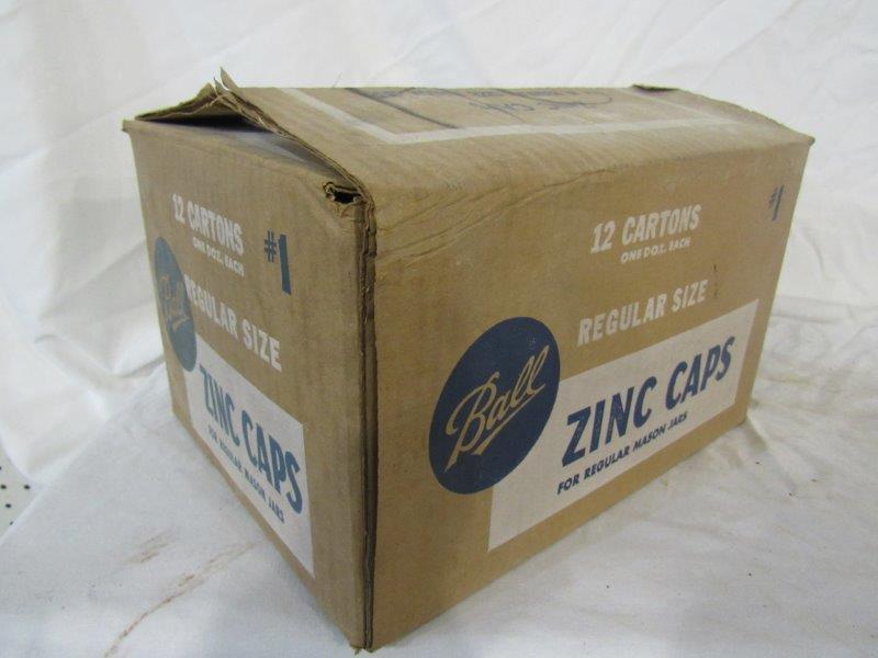 12-doz. Unopened NOS Ball zinc lids (1 of 4)