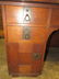Oak Stickley-style executive desk made by Phoenix - 8
