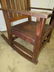 Gustav Stickley Oak rocking chair - 3