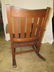 Gustav Stickley Oak rocking chair - 9