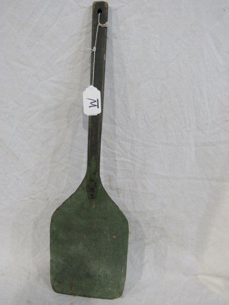 Small primitive painted bread peel (1 of 4)