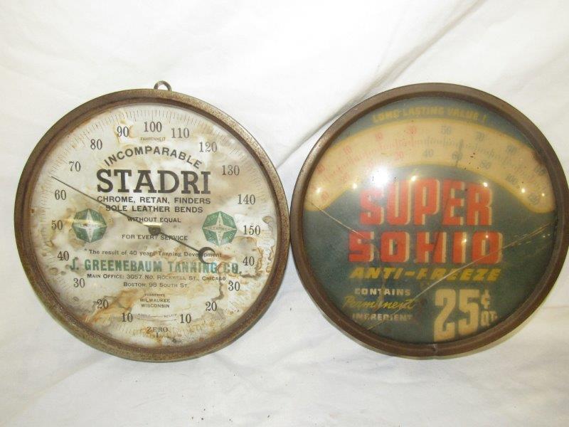 Two advertising thermometers (1 of 7)
