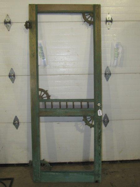 Great primitive painted screen door (1 of 5)