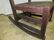 Gustav Stickley oak rocking chair - 3