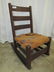 Gustav Stickley oak rocking chair