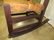 Gustav Stickley oak rocking chair - 5