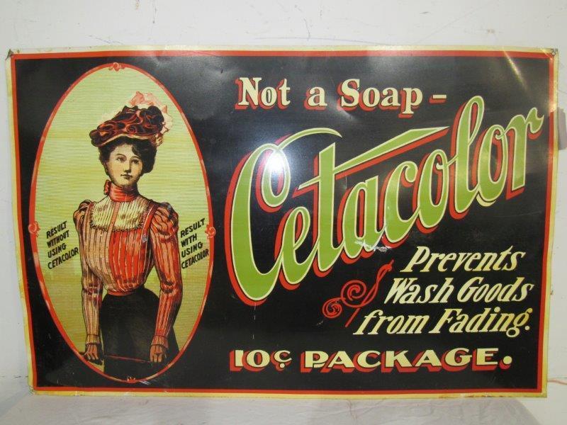 SST Cetacolor "Not a soap" sign (1 of 8)