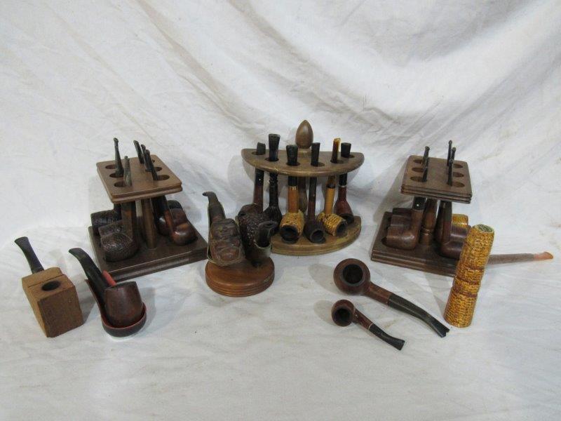 Tobacco smoke pipe lot (1 of 12)