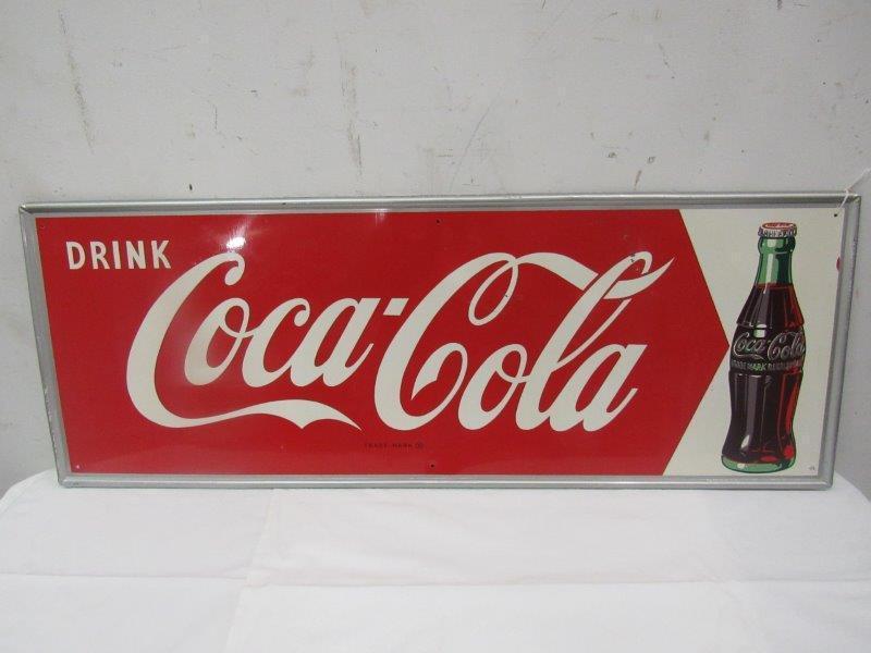 SST Drink Coca-Cola self framed sign (1 of 8)