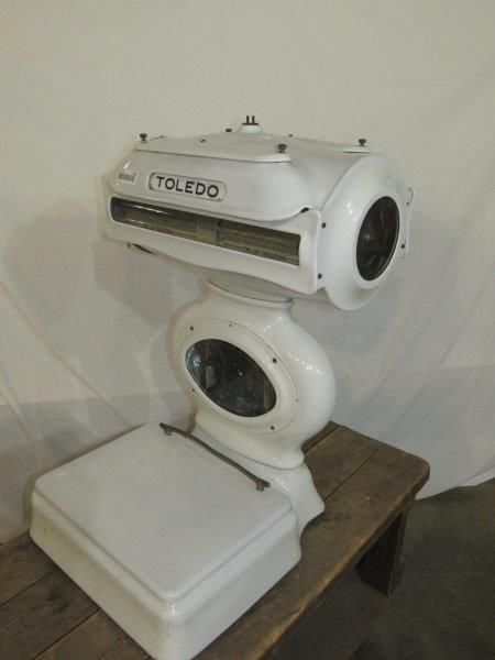 Nice large Toledo porcelain scales (1 of 6)