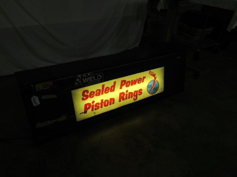 Sealed Power Piston Rings metal countertop display (1 of 3)