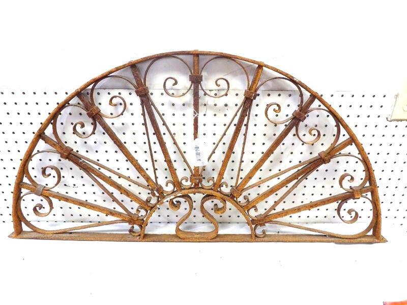 Ornate Arched Architectural Metal Work (1 of 2)
