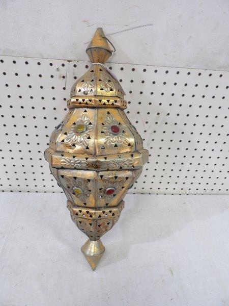 Two Turkish India Metal Lanterns (1 of 3)