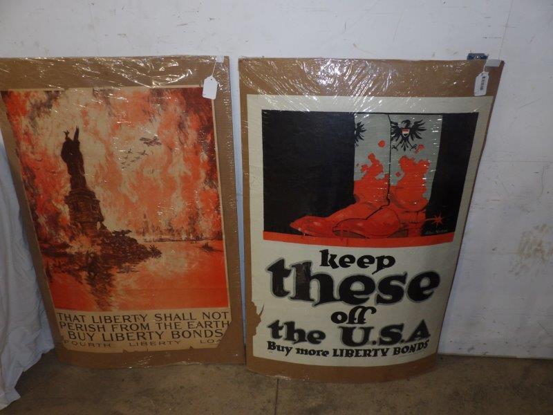 2- World War Liberty Bonds posters (1 of 9)