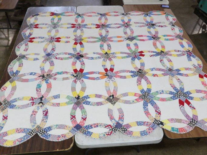 Vintage Wedding Ring Quilt