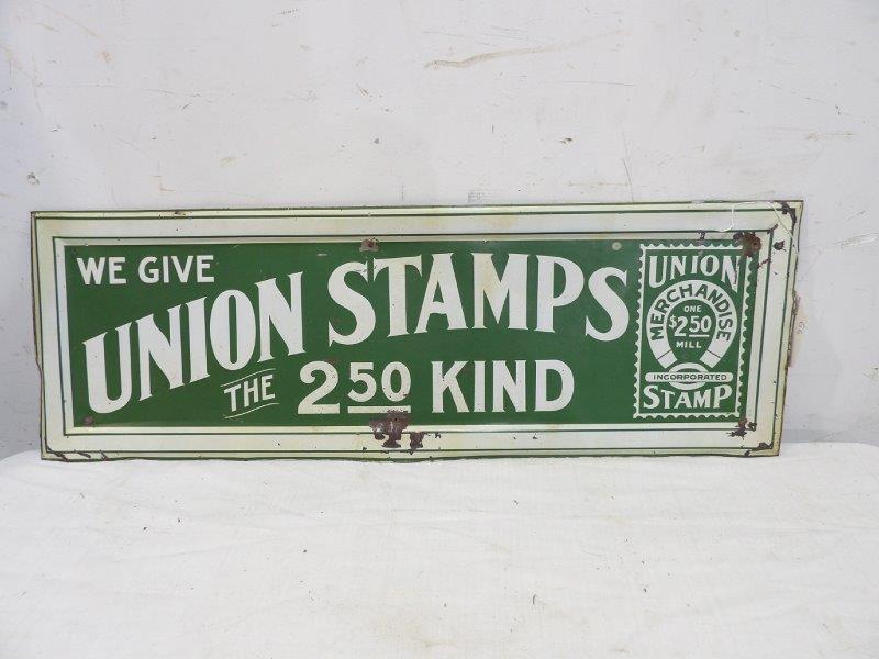SST Union Stamps sign (1 of 4)