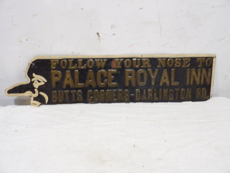 Union stamps and Follow your nose to Palace Royal Inn (1 of 4)