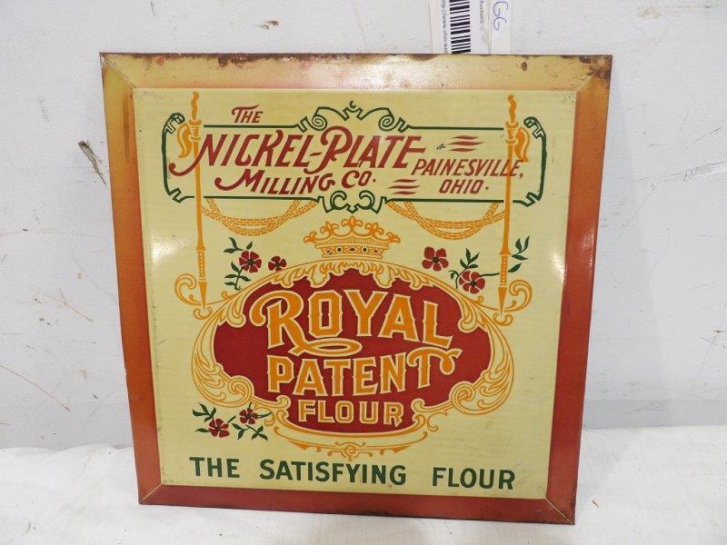 SST Royal Patent Flour Nickel Plate Milling Co. sign (1 of 5)