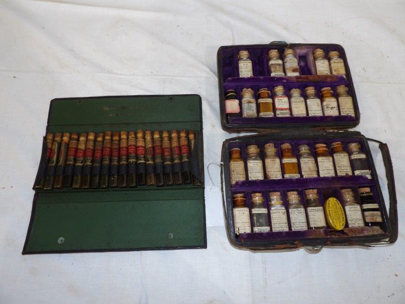 Salesman sample druggist kit and oil kit (1 of 13)