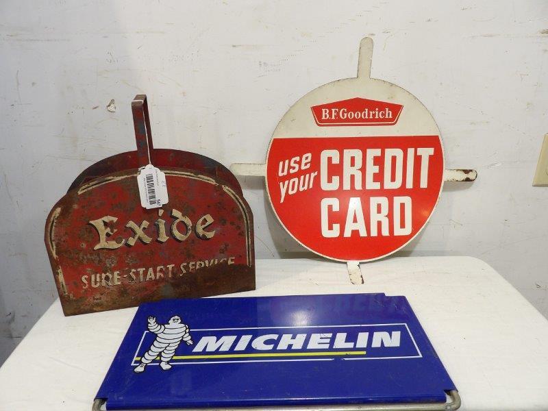 Three piece advertising lot (1 of 5)
