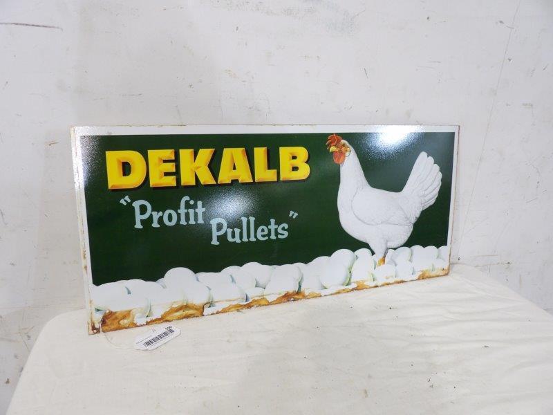 SST DeKalb "Profit Pullets" sign (1 of 5)