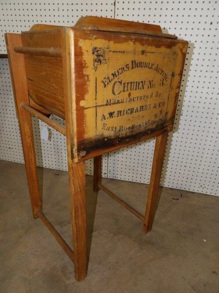 Elmer's double acting floor model churn No. 3 (1 of 5)