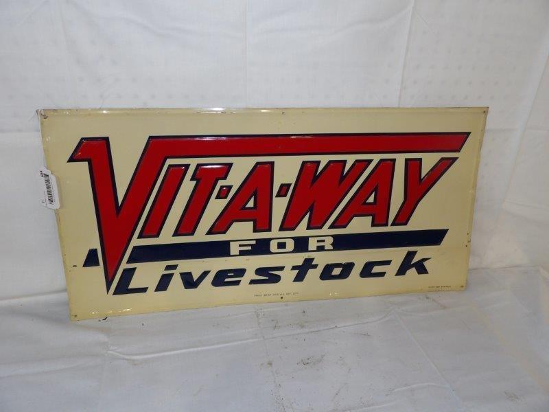 SST Vit-A-Way For Livestock embossed sign (1 of 5)