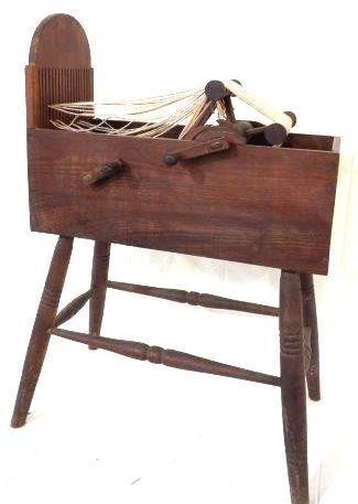 Unusual primitive yarn winder (1 of 8)