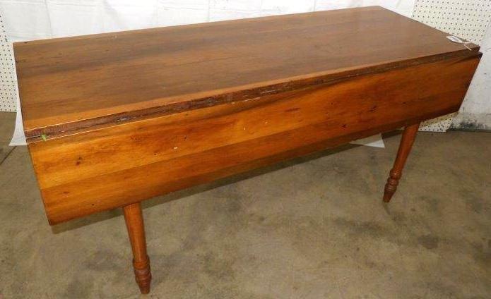 19th century Cherry Sheraton dropside table (1 of 8)