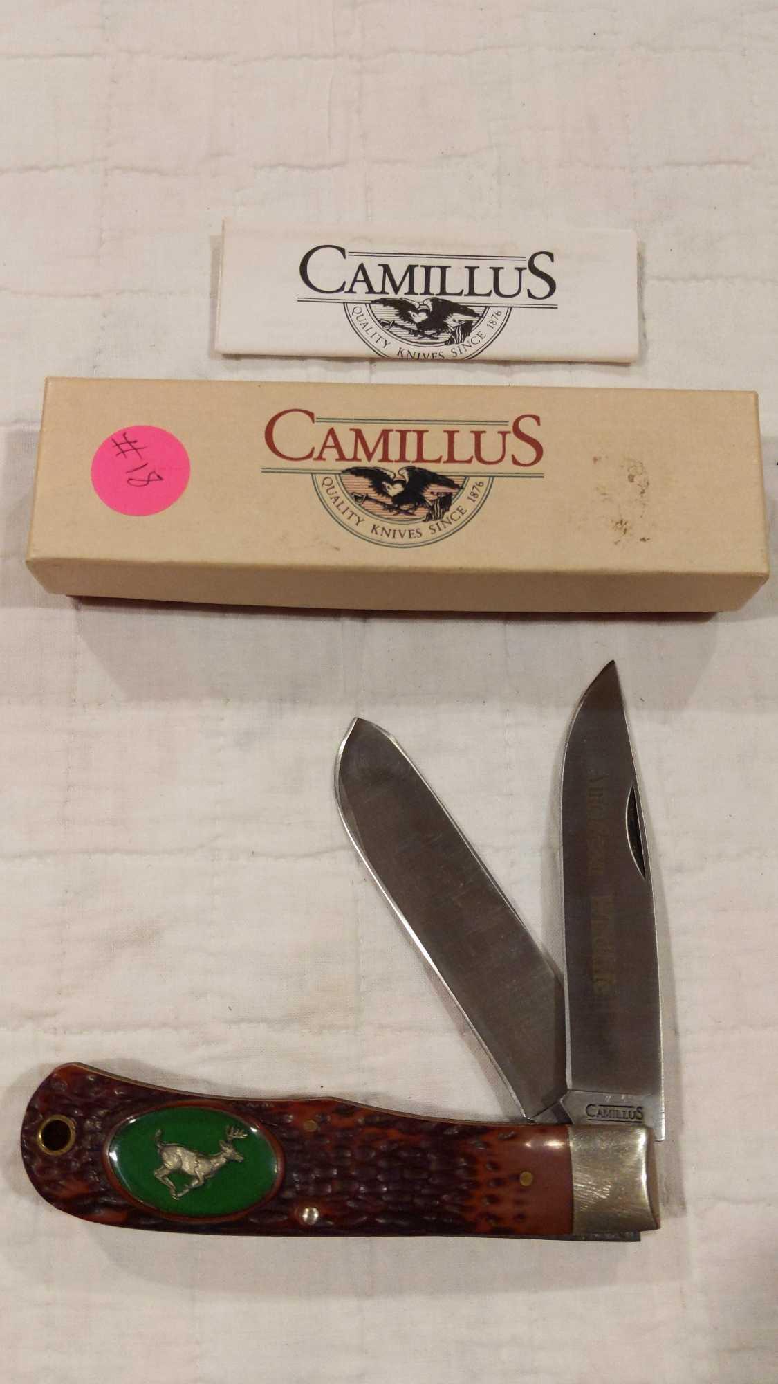 Camillus Cutlery American Wildlife 2 bladed folding kni (1 of 5)