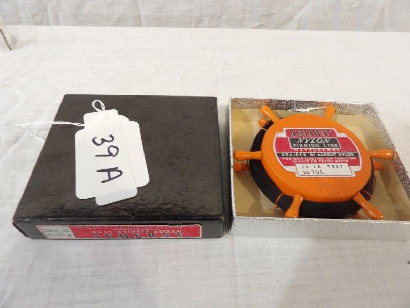 Ashaway 10lb. 50yd. Nylon fishing line in original box (1 of 3)