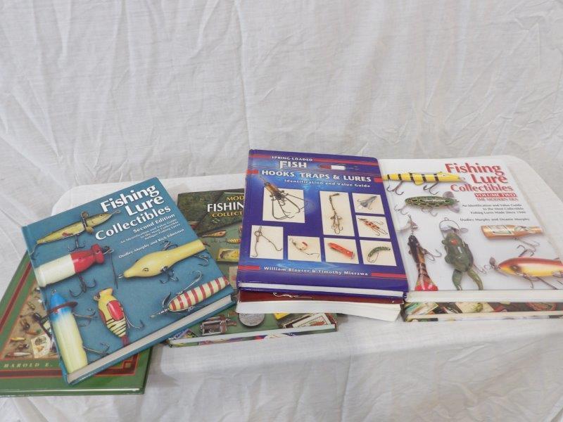 7- Various fishing lure collector guide books (1 of 7)