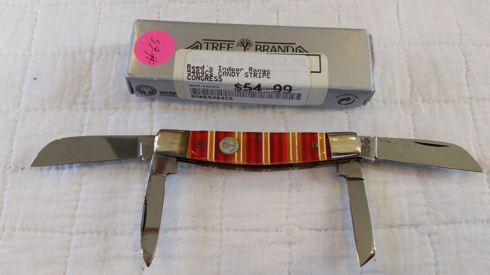 Boker Tree Brand 5464 4-bladed Congress knife (1 of 6)