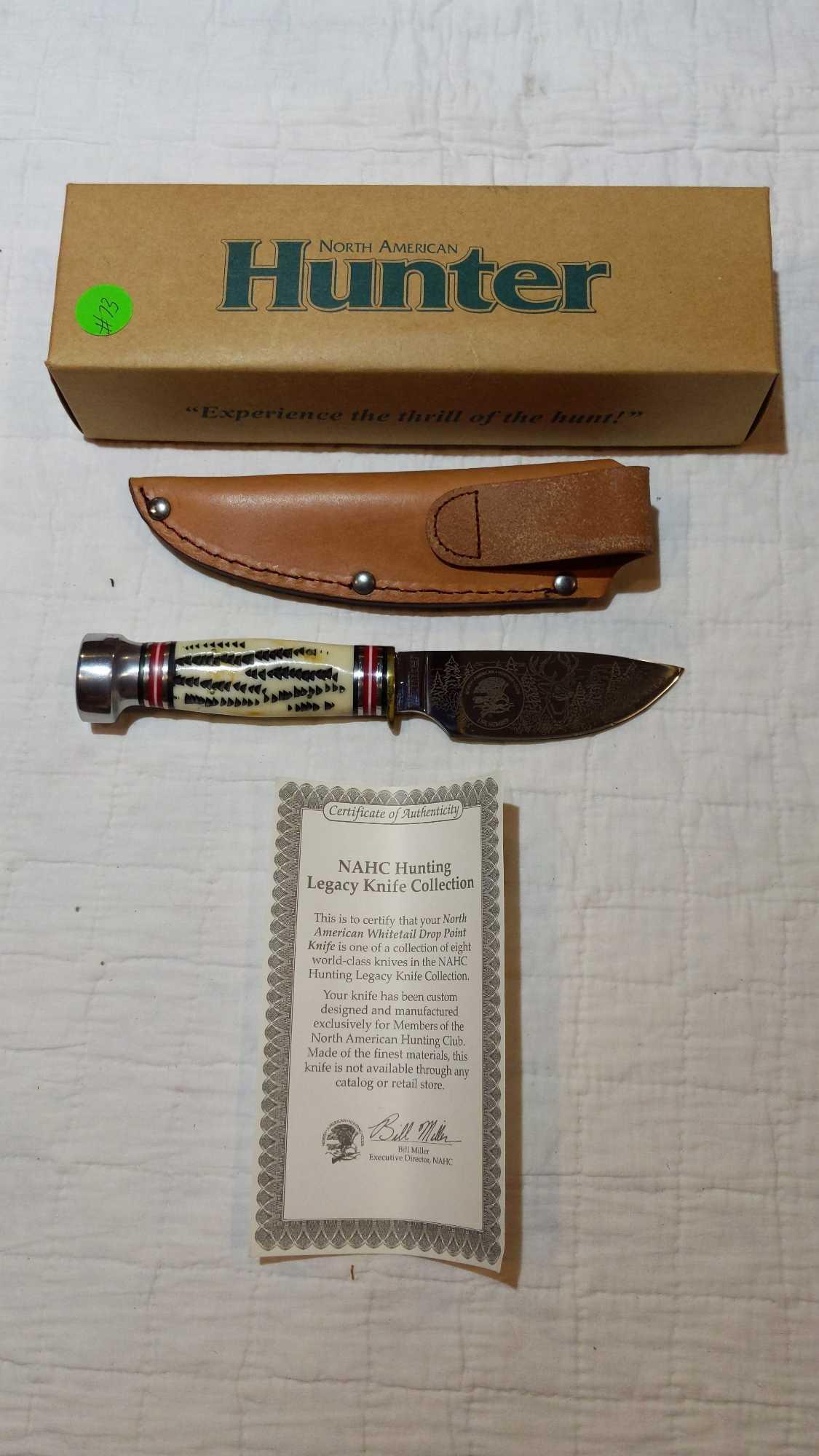North American Whitetail drop point knife (1 of 7)